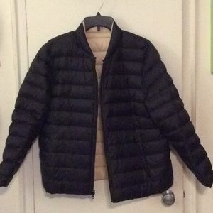 Never worn. Reversible Lands End down jacket PL